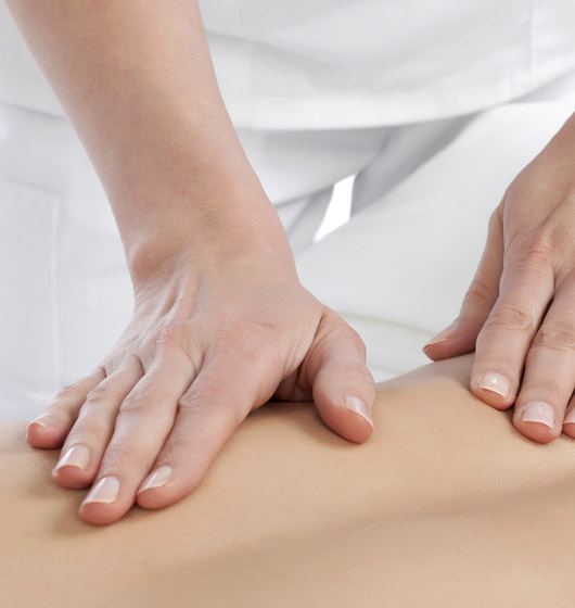 Massage in der Heilpraxis von Lindheim